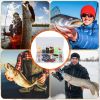 101Pcs Fishing Lures Kit Soft Plastic Fishing Baits Set Spoon Fishing Gear Tackle with Soft Worms Crankbaits Box for Freshwater Saltwater to Bait Bass