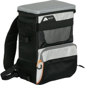 Ozark Trail 3700 Tackle Backpack With Three Trays Gray Polyester Fishing Gear Bag