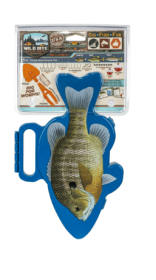 Flambeau Outdoors Wild Bite Panfish 25 Piece Kids Kit, Fishing Tackle Box, Blue, Plastic, 10.75 inch