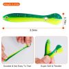 10Pcs Soft Fishing Lures Realistic Bass Loach Swimming Lure Plastic Fake Fishing Bait Equipment for Saltwater Freshwater