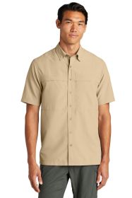 Port Authority Short Sleeve UV Daybreak Shirt W961 (Color: Oat, size: XL)